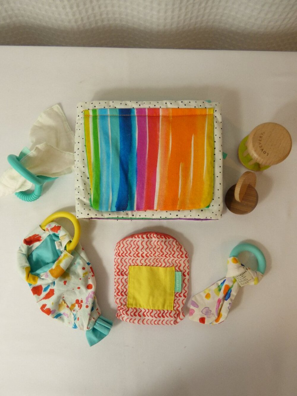 Lovevery Toys from The Charmer Play Kit, Months 3-4+